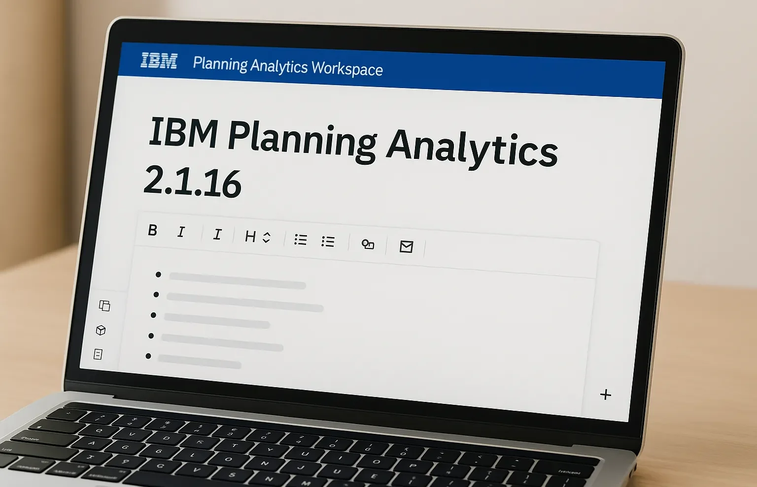 IBM Planning Analytics 2.1.16 жаңартуының шолуы