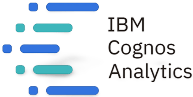 IBM Cognos Analytics логотипі