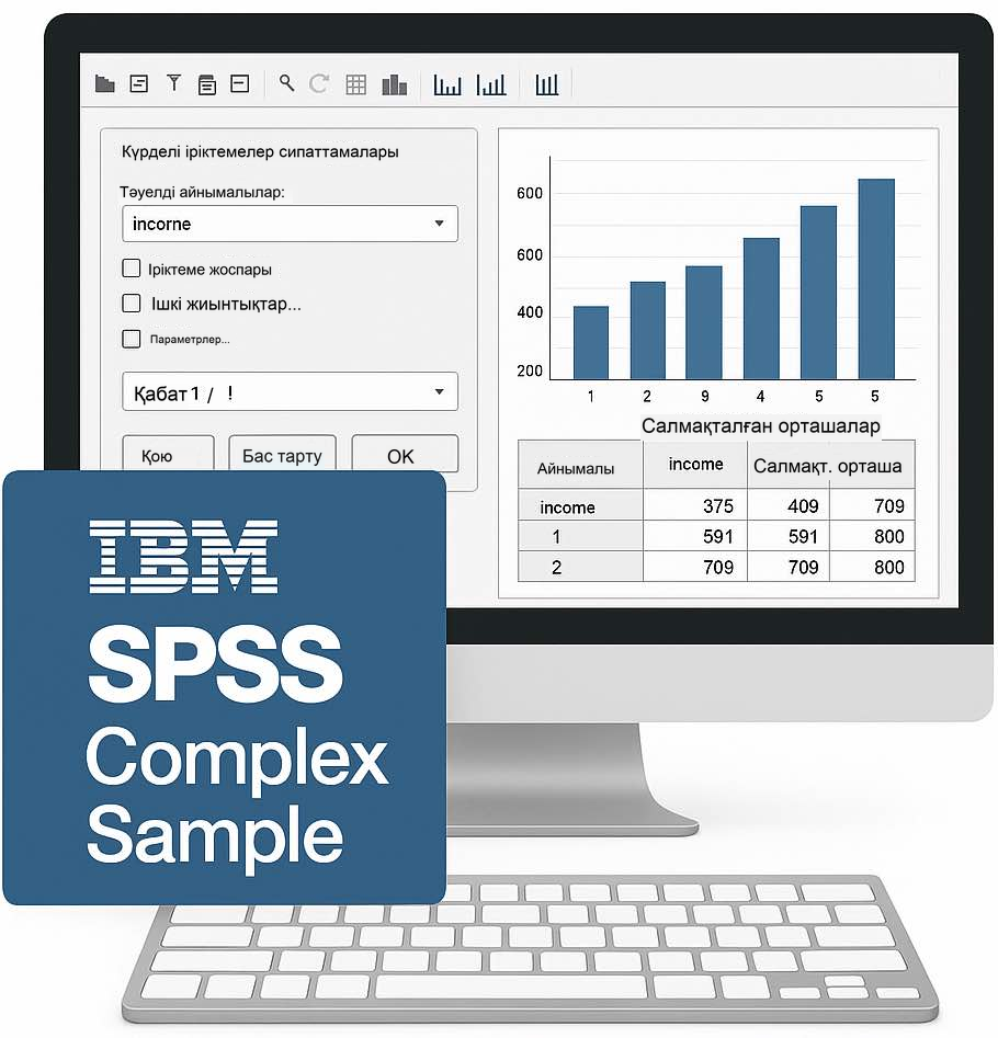 IBM SPSS Statistics: күрделі іріктемелер