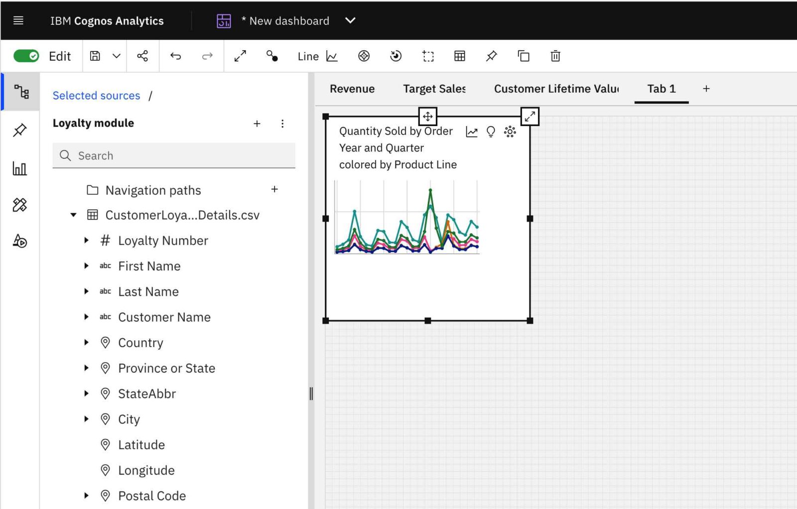 IBM Cognos Analytics - Pixel-accurate reports