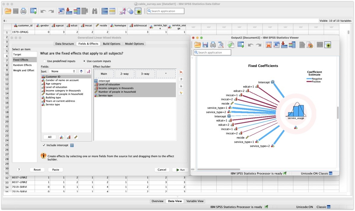IBM Analytics: IBM SPSS Statistics